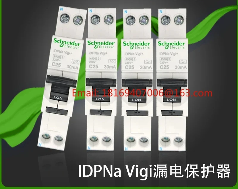 

Schneider One Piece Leakage Circuit Breaker 1P Double In Double Out Leakage Circuit Breaker IDPNa Vigi