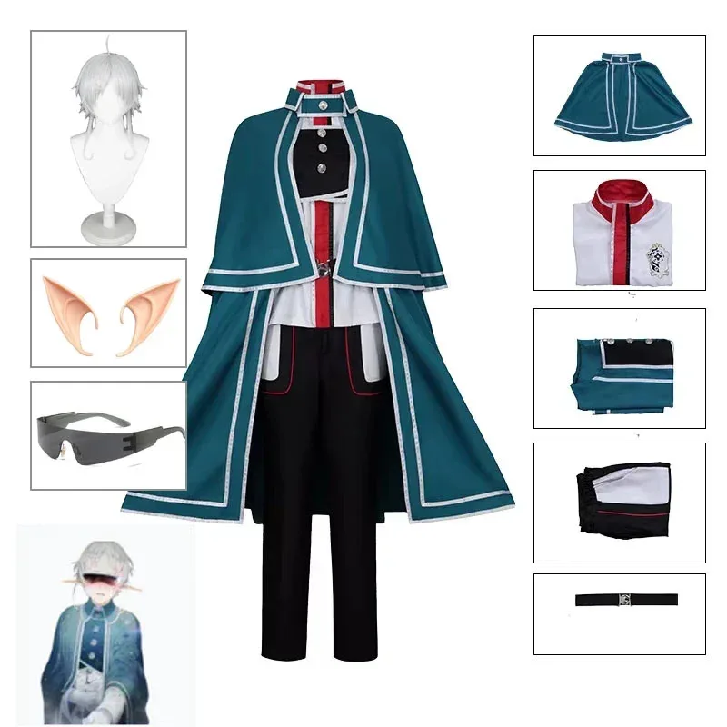 

In Stock Sylphiette Mushoku Cosplay Costume Ainme Mushoku Tenseii Sylphy Cosplay Wig Ear Halloween Party Outfits for Women