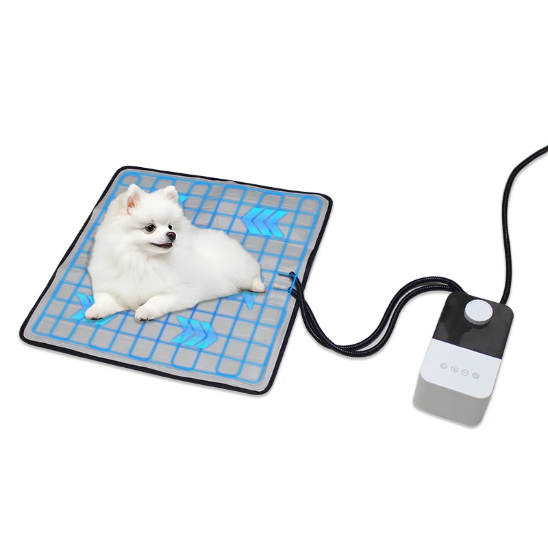 

Летний охлаждающий коврик для домашних животных из 100% полиэстера, вязаное охлаждающее одеяло, ледяная подушка для домашних животных для опускания температуры собак и кошек