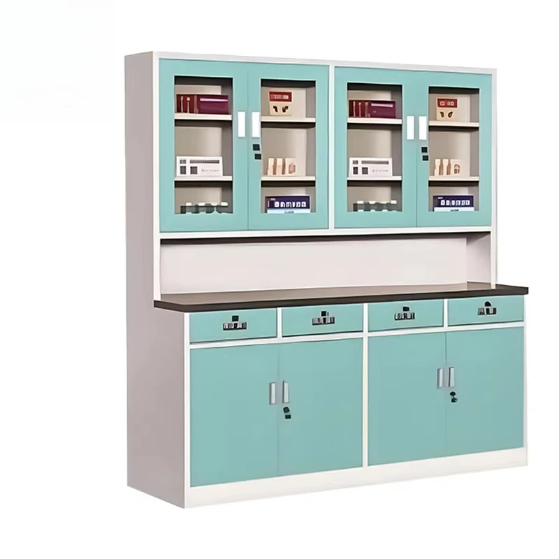 Hospital Stainless Steel Multifunction Storage Medicine Cabinet Dental Surgical Cabinet for Supermarket School Use-Eco-Friendly