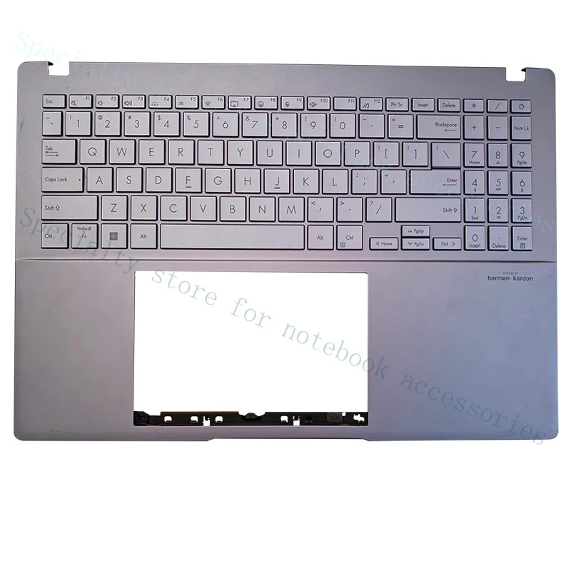 A+  Blue Palmrest US with Keyboard for ASUS VivoBook S 16 OLED M5606