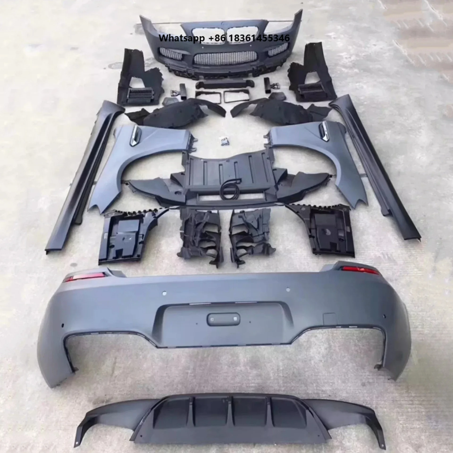 

For 6 Series F12 F13 Upgraded M6 Body Kit Car Accessories Front Rear Bumper Assembly Side Skirt Fender