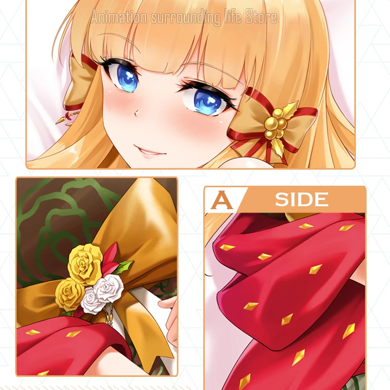 Anime FGO Princess Connect! Re:Dive Saren Dakimakura Hugging Body Pillow Case Otaku Male BL Pillow Cushion Cover