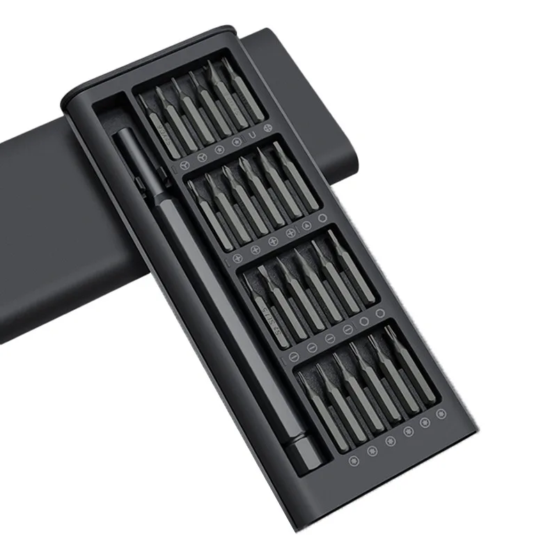 مجموعة مفكات براغي دقيقة 24 في 1 الأكثر مبيعًا مجموعة أدوات متعددة الوظائف لإصلاح وتفكيك الهواتف الذكية