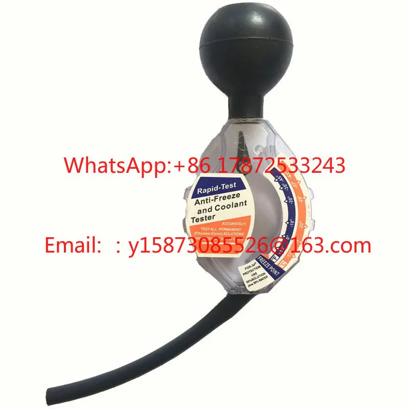 Direct sales car water tank antifreeze density meter disc antifreeze specific gravity meter hot selling