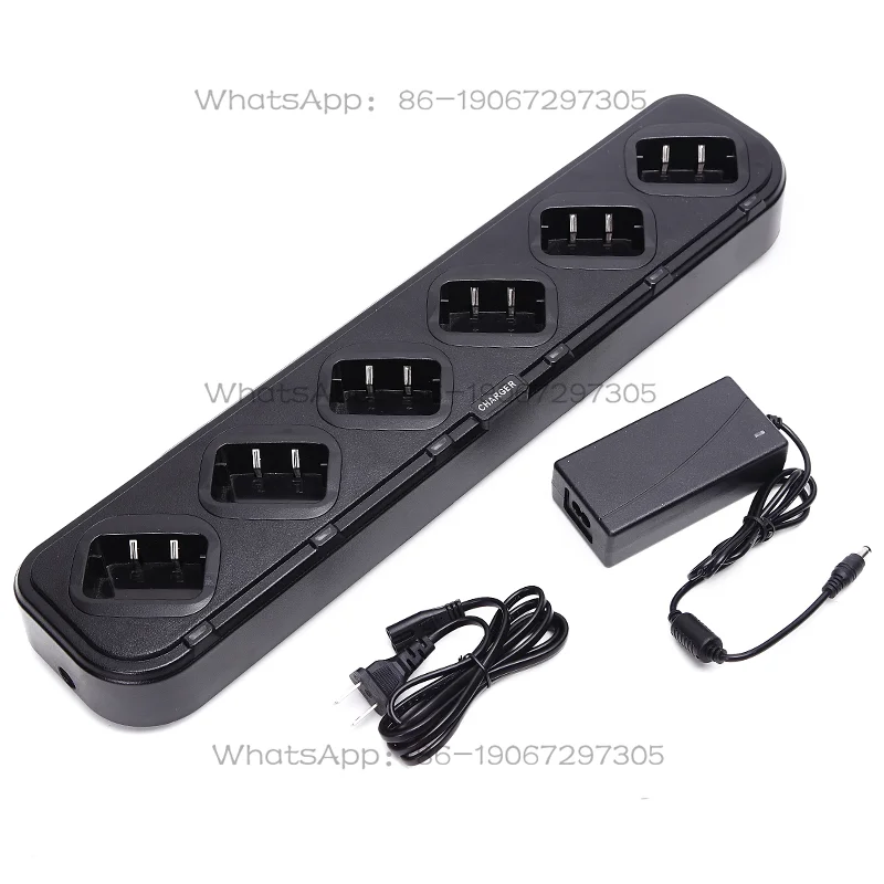 Battery Charger Six Way Rapid Charger for Radios UV-82 UV-5R BF-888S  Talkie Six-Way Chargers H777/H777 Plus
