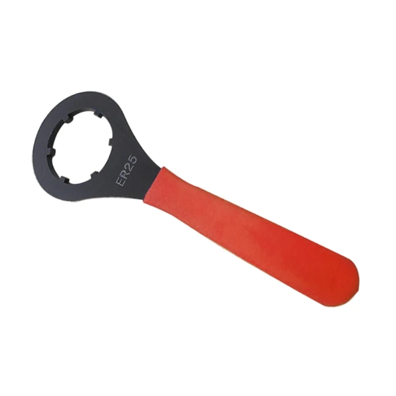 O Type ER25 Collet Wrench For ER25 Nut Collet Chuck Machine Tool Milling Machine ER25 Collet Wrench Chuck Spanner Hand Tools
