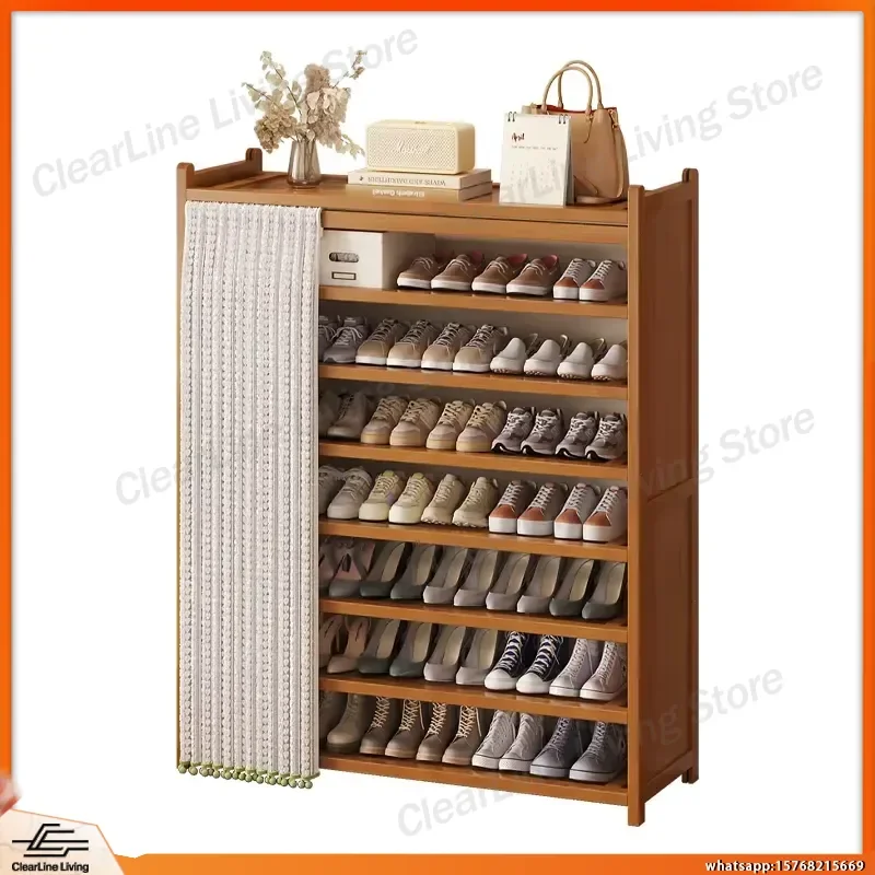

Loveheart Fabric Shoe Rack Multi-Layer Small Entrance Shoe Cabinet Locker for Home Hallway Closet Storage Organizers Shoes
