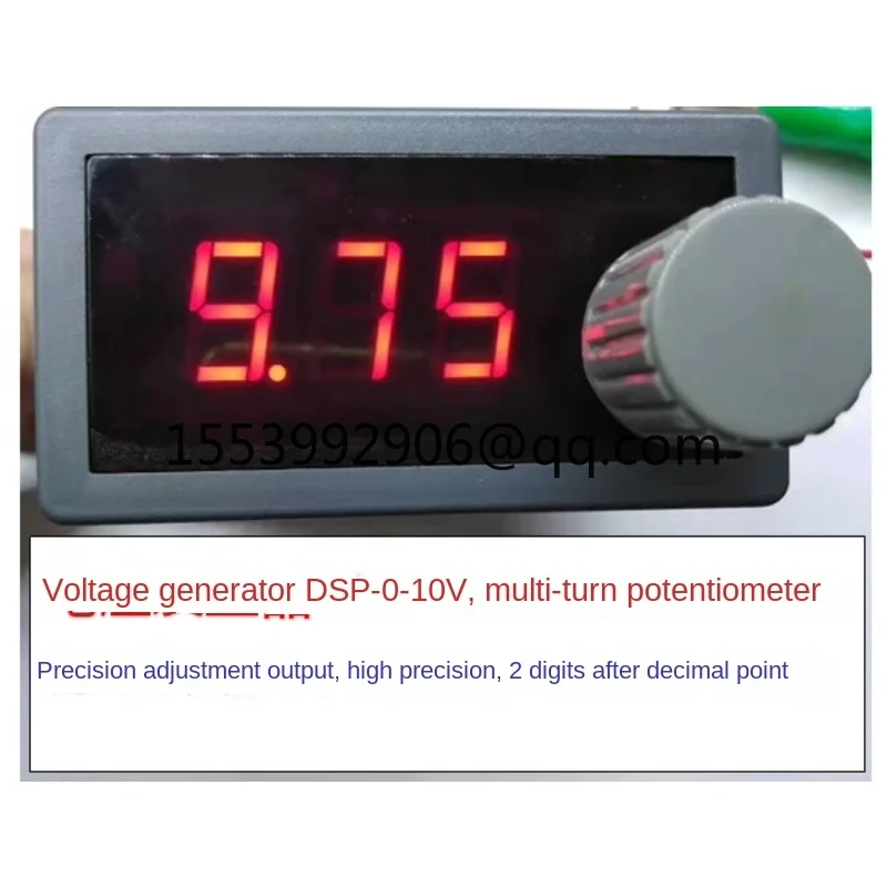 

Multi-turn potentiometer adjustment digital display voltage generator 0-3.3 V5V10V analog generation DSP-0-10V