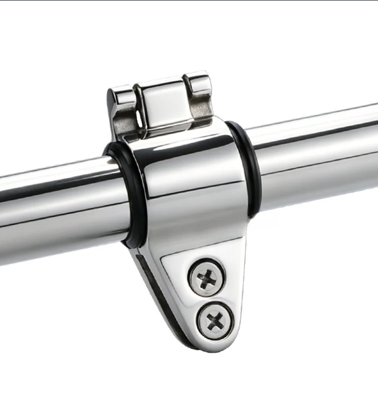 Boat Sunshade Sliding Clamp Built From 316 Stainless Steel Compatible With 22mm And 25mm Marine Pipe Standards Boat Accessories