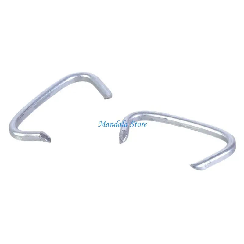 U2JC Clamp Rings Plier Tool 300pcs Clips Chicken Mesh Cage Wire Fencing Pliers Plastic Handle Scissors Hand Tool