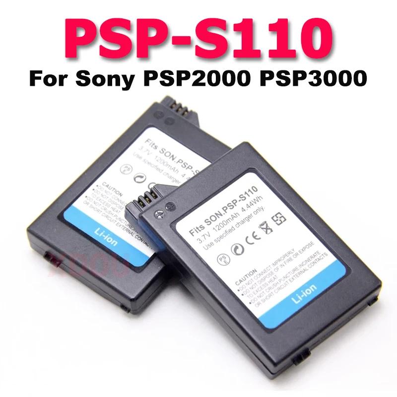 Brand-New PSP-S110 Battery For Sony PSP-2000 PSP-3000 PSP-2004 PSP-3004 PlayStation Portable Gamepad Controller