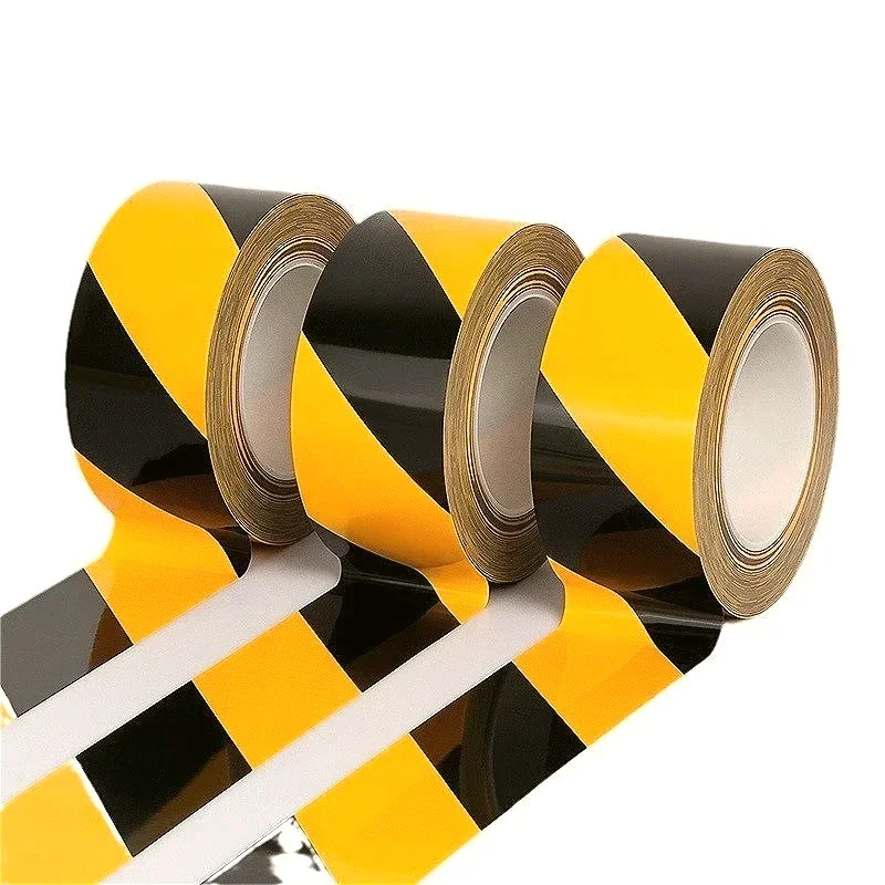Car Reflective Tape Waterproof Tape Self-Adhesive Safety Warning Sticker for Truck Ground Reflective Safety Stickers Glow Tape