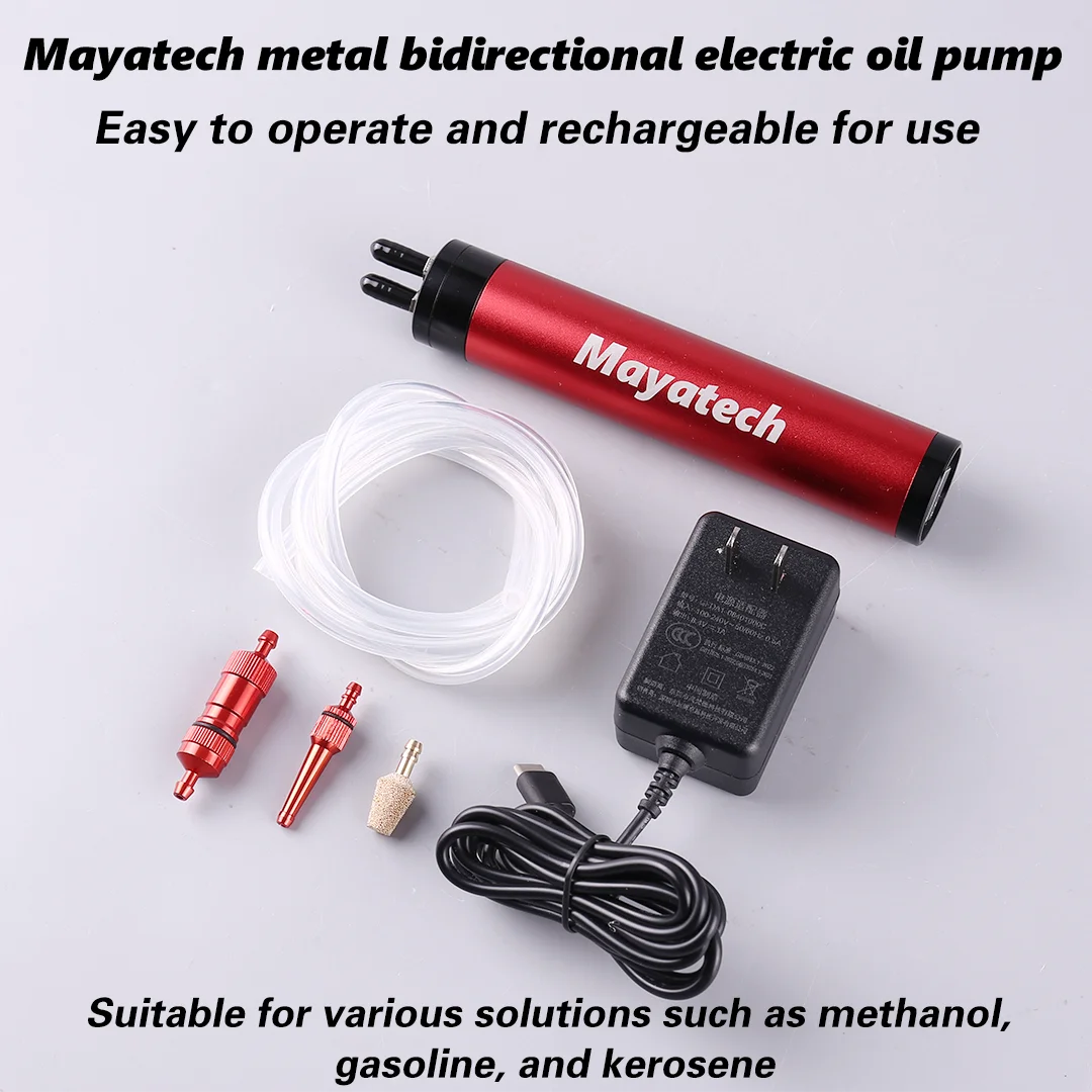 MT149 Mayatech Model Airplane Fixed Wing Metal Bidirectional Electric Refueling Pump High Flow Charging Dedicated