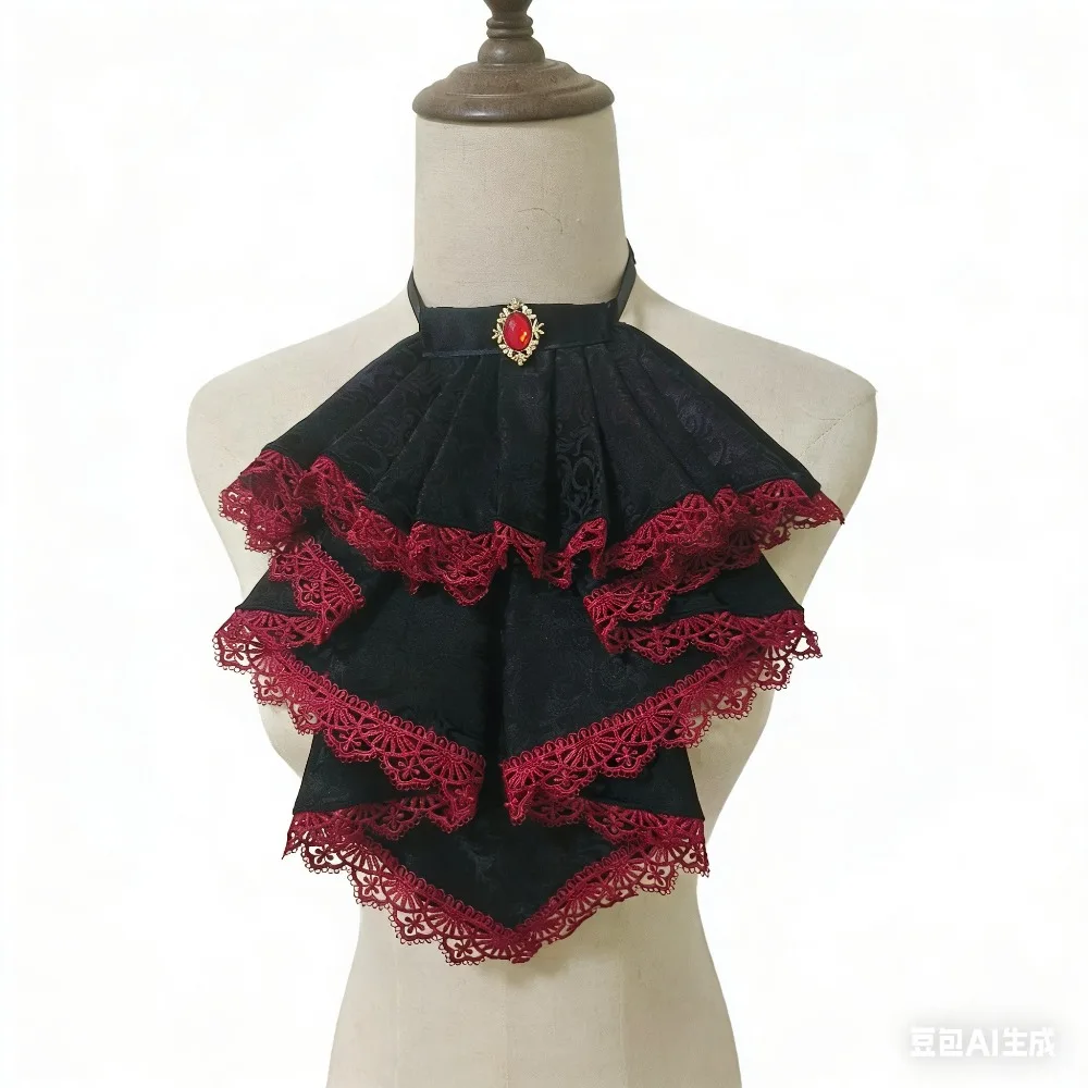 collar-falso-versatil-de-encaje-lolita-con-decoracion-de-lazo-estilo-gotico-vampiro-y-retro-de-corte-tipo-babero