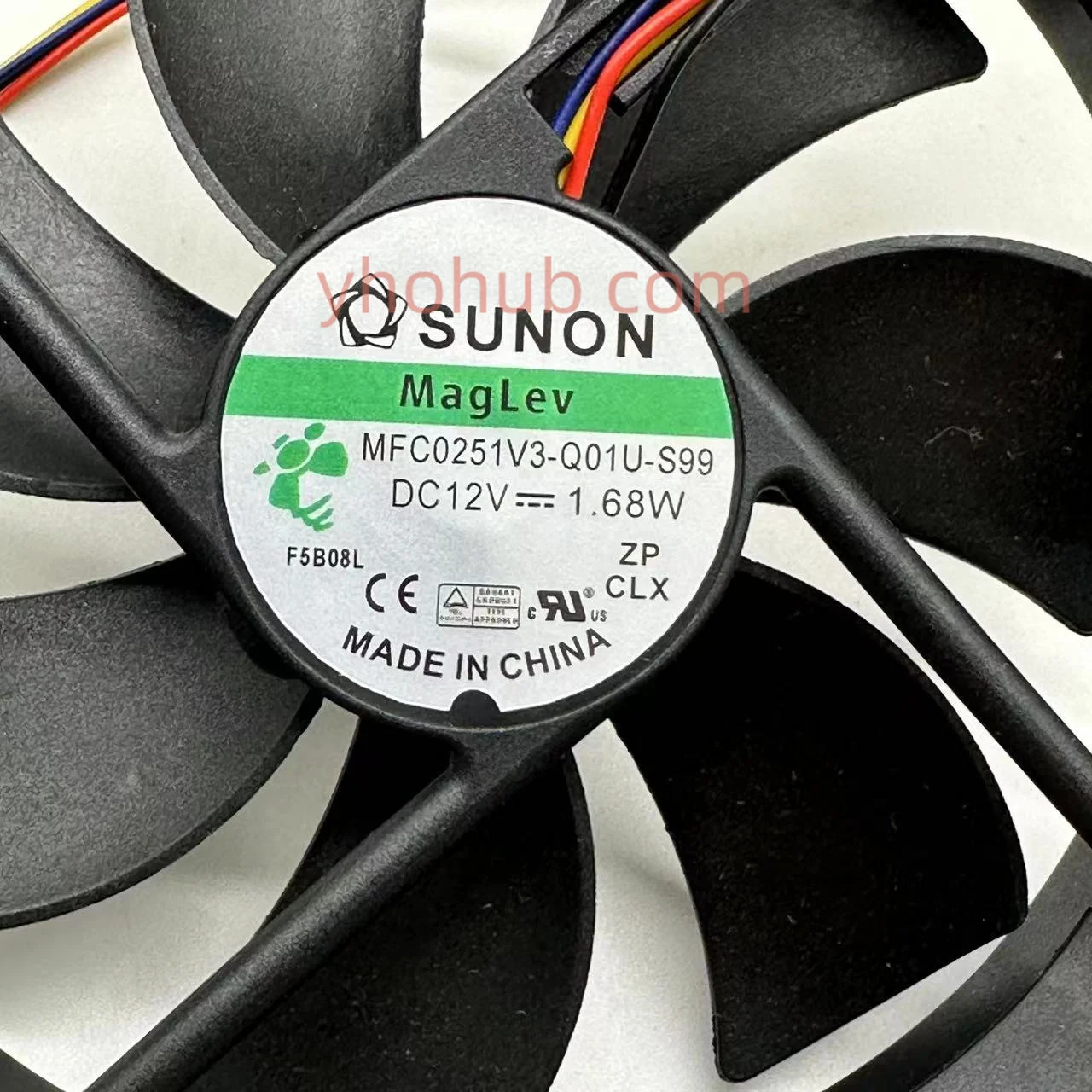 Sunon MFC0251V3-Q01U-S99 dc 12v 1.68w 120x120x25mm ventilador de refrigeração do servidor de 4 fios