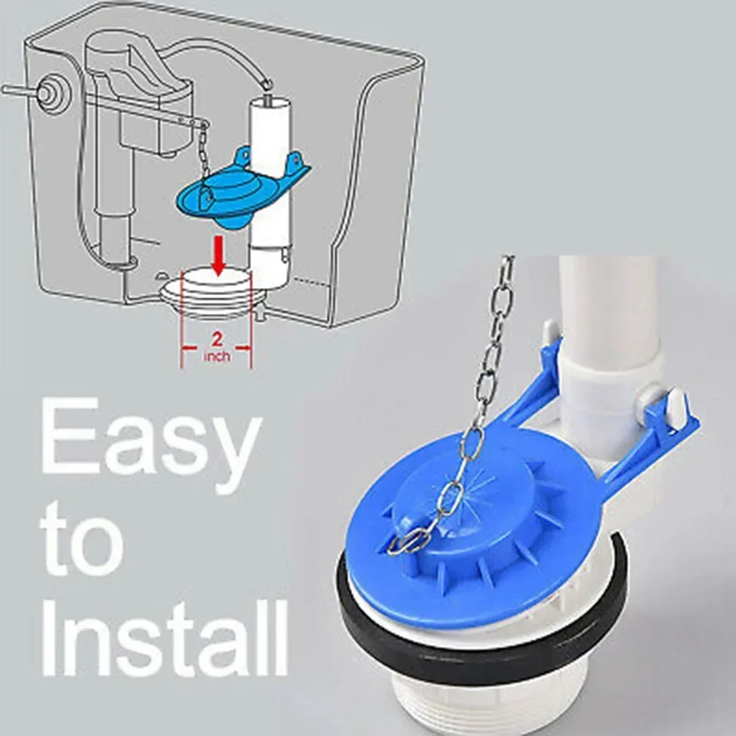 المطاط استنزاف دافق صمامات خزان تركيبات المنزلية المرحاض استنزاف صمام دافق استبدال المطاط الزعنفة أداة الحمام #1