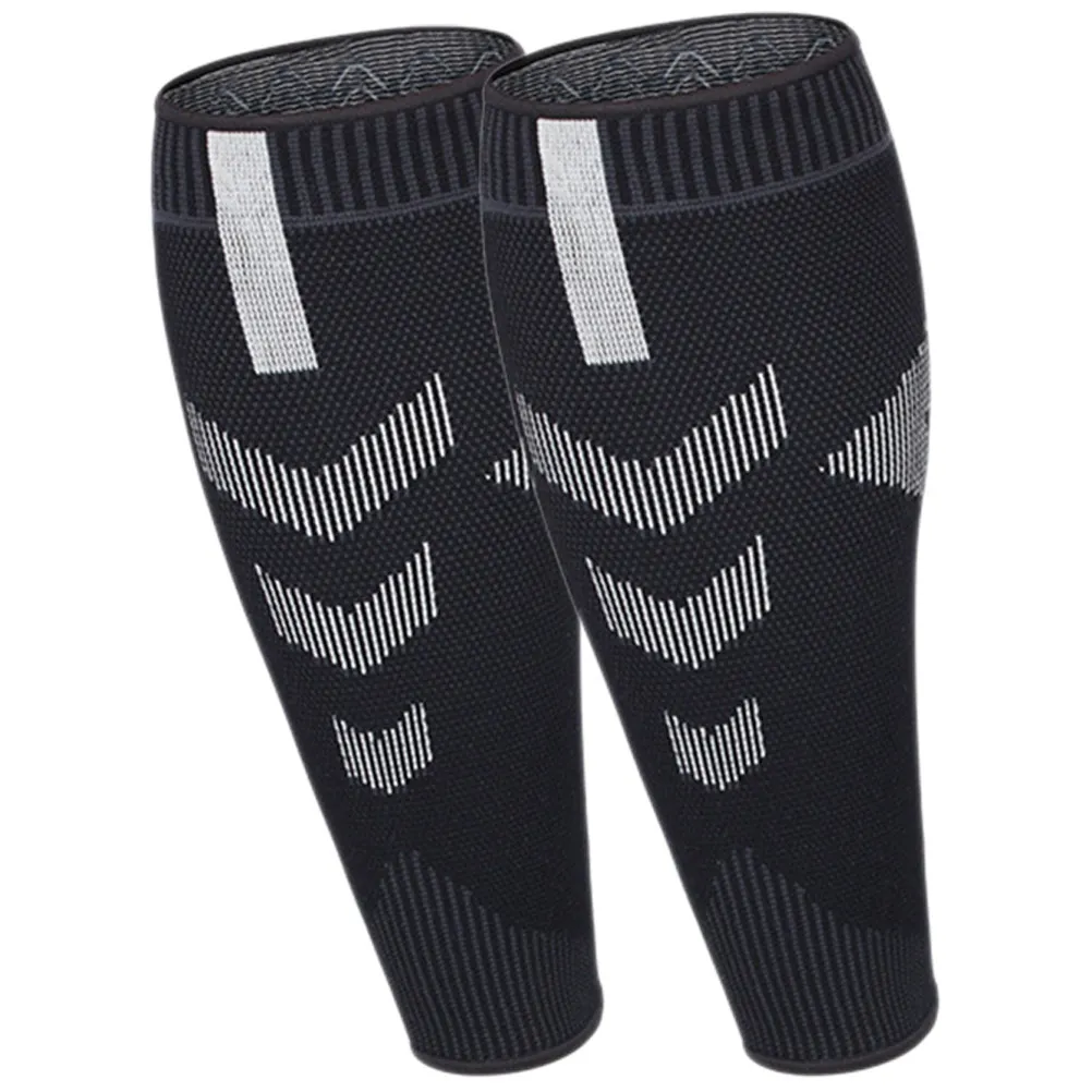 

2Pcs Calf Compression Sleeves High Elastic Breathable Sports Calf Protectors Running Leg Sleeve for Men Women Reduce Muscle