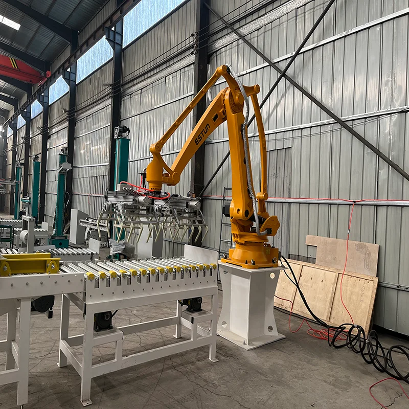 automatic Column Palletizer Industrial Robot Stacker Palletizer Stacking Machine For Box