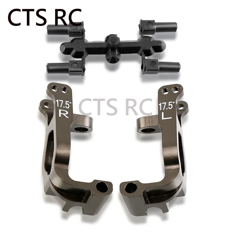 2pcs Metal 17.5 Degrees C-Hub Carrier Caster Block IFW474 for Kyosho MP9 MP10 1/8 RC Car Upgrade Parts Accessories