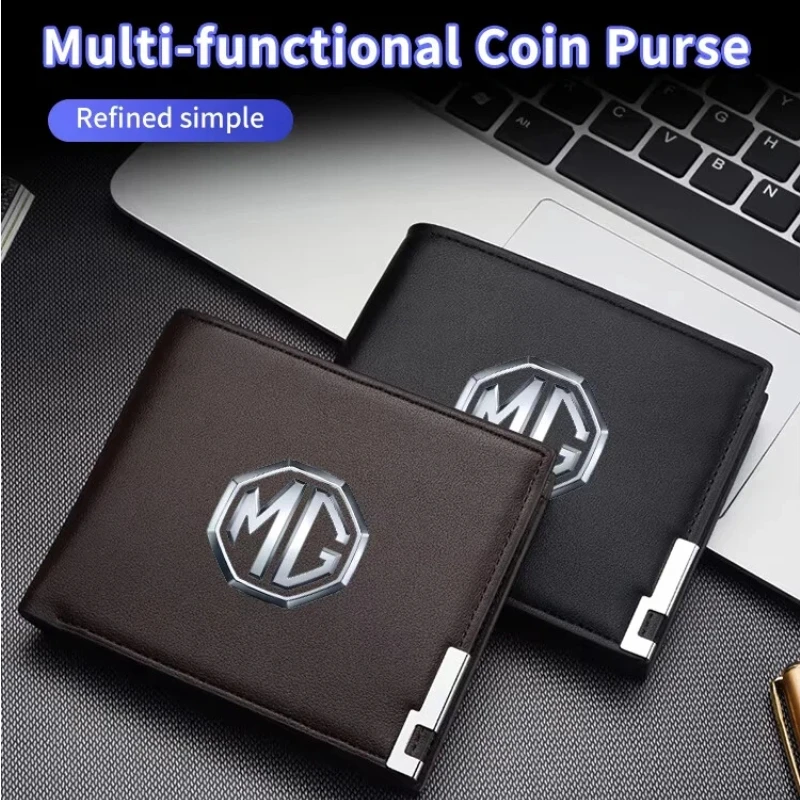 Car Wallet Card Holder Driving License Purse For MG ZS MG4 EV HS MG3 MG5 EV Marvel R MG ONE MG GT