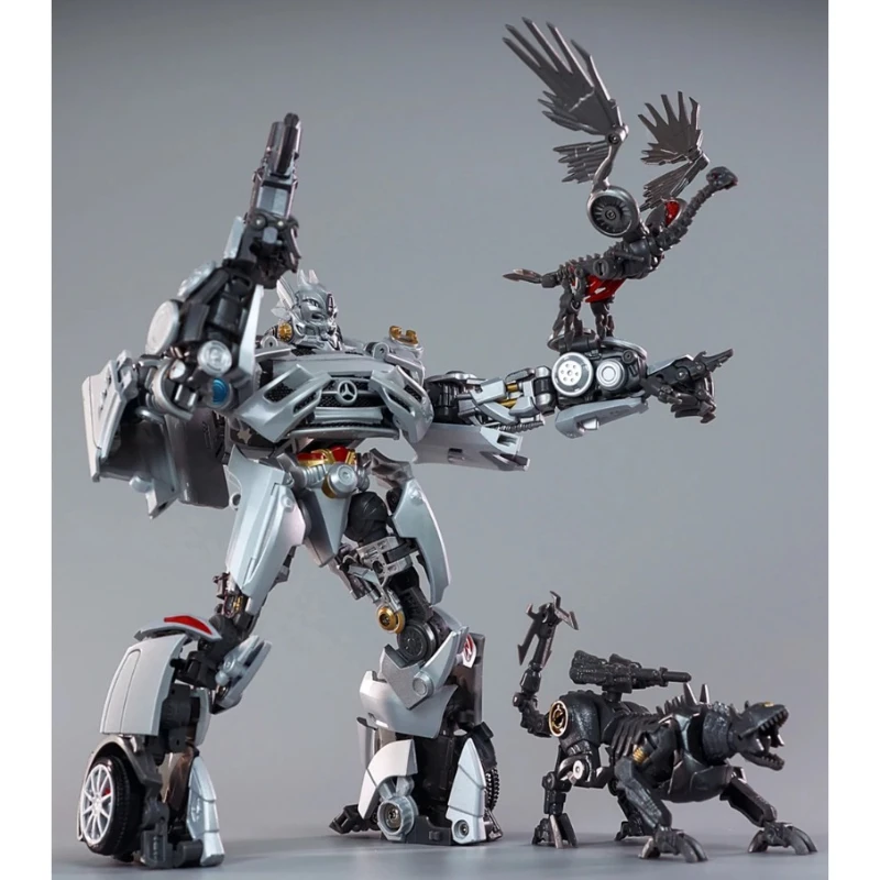 【Spot】 Transformation MH-02 MH-02 Sound Wave Laser Bird KO Mobile Robot Model MP Ratio Gift Toy Collection