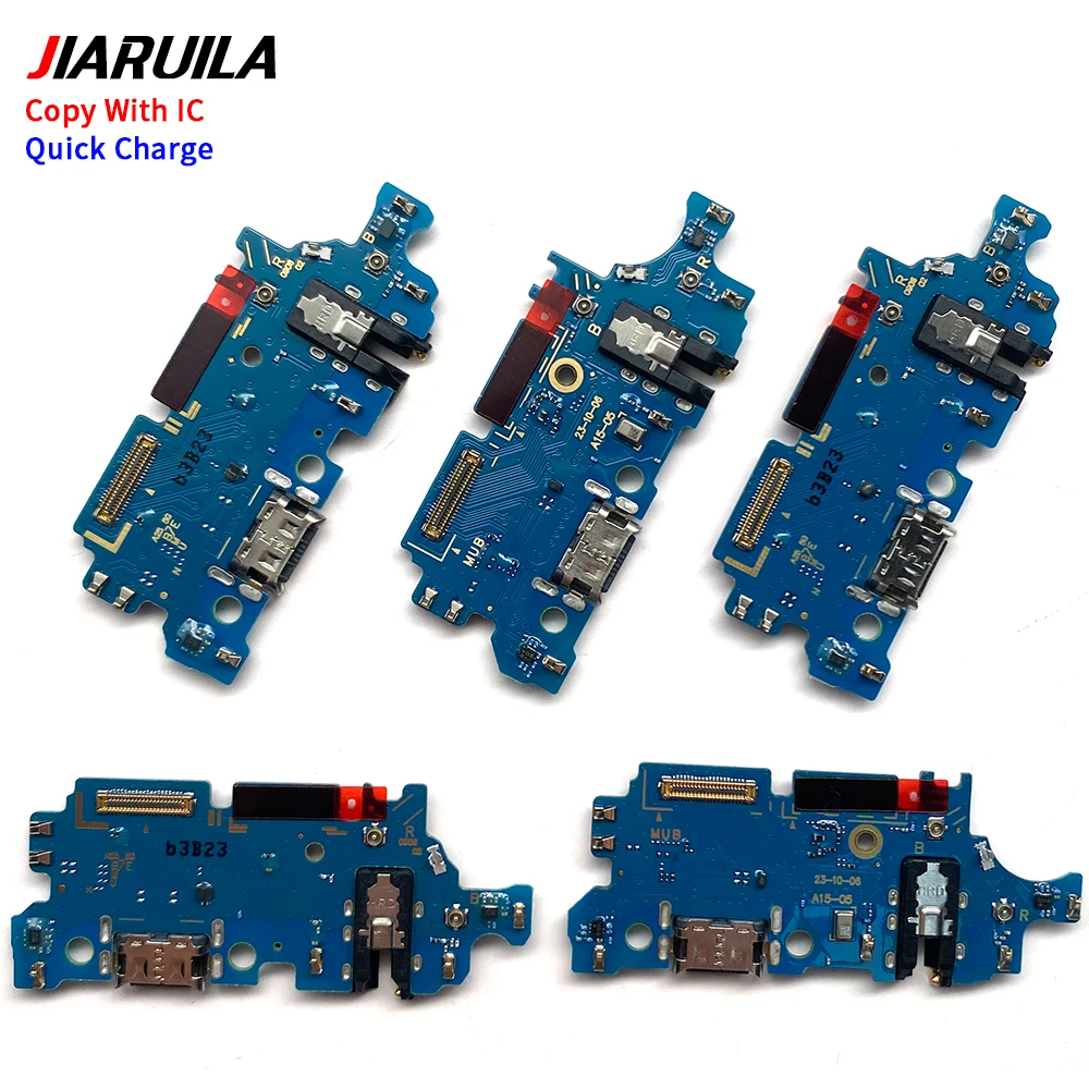 

USB Charging Port Mic Microphone Dock Connector Board Flex Cable Repair Parts For Samsung A15 4G A155F A25 5G A256B A156B