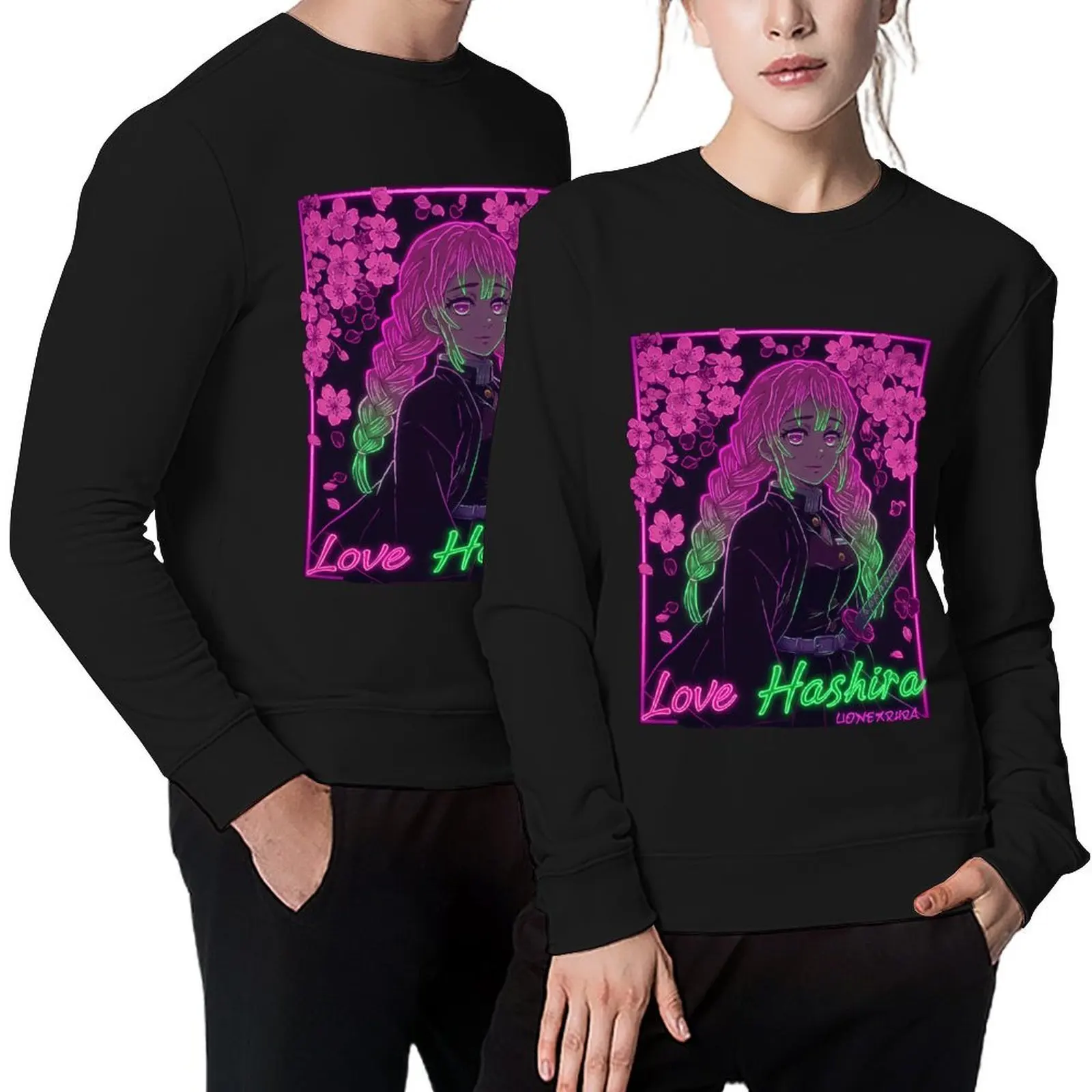 

mitsuri kanroji Pullover tracksuits anime clothes men clothes graphic t shirts men sweatshirts men