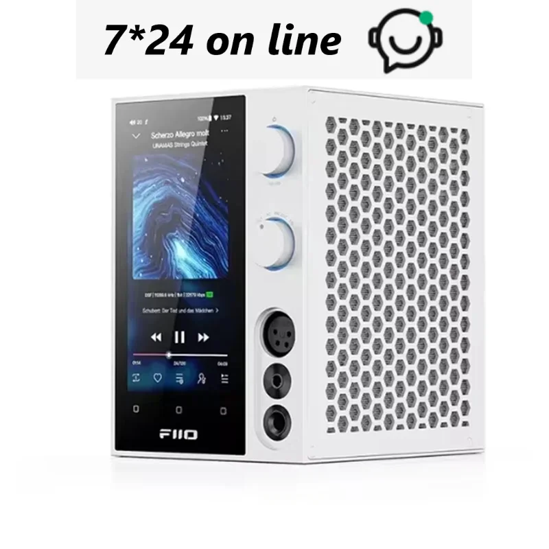 FiiO R7 Android 10 Desktop Digital Streaming Music Player DAC AMP Headphone Amplifier ES9068AS chip Bluetooth 5.0 DSD512