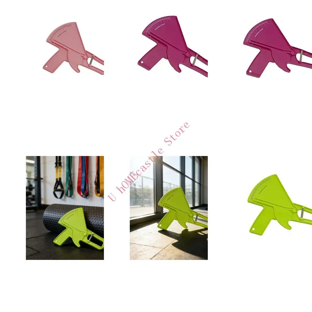 63HF Accurate Skin Fold Caliper Tool Designs for Fitness Enthusiasts & Coaches to Monitor Body Composition Changes Easily