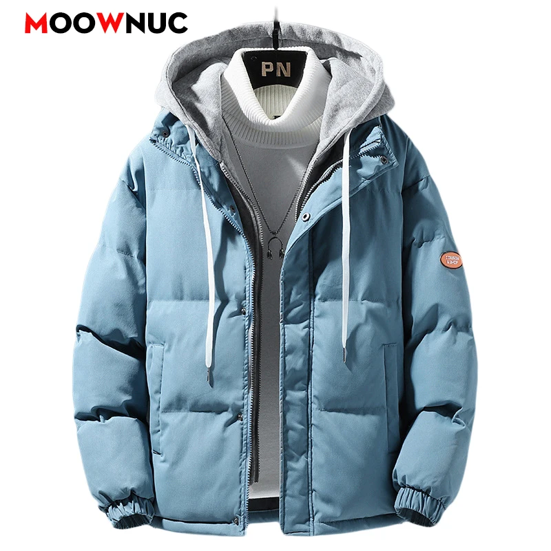 

Men's Fashion Windbreaker Winter Parka Autumn Coat Male Jacket Overcoat Windproof Streetwear Casual Warm Hombre New Outdoors
