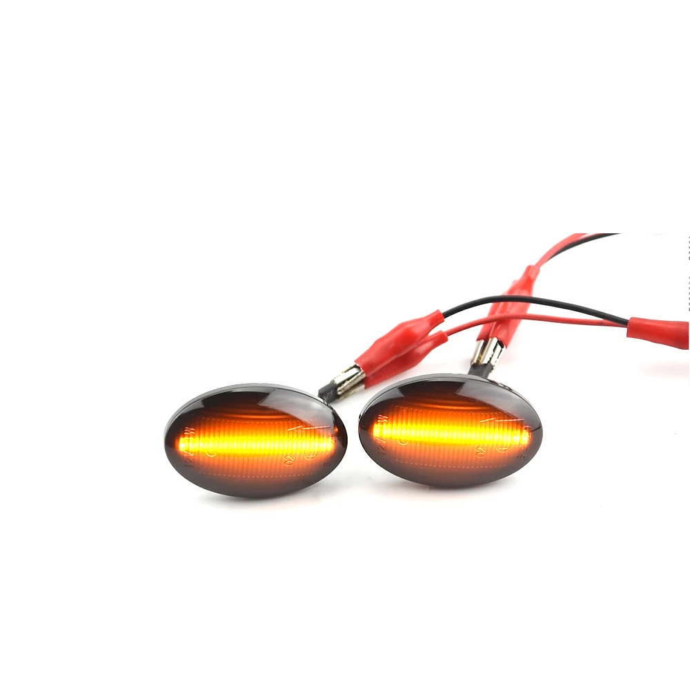 2pcs For Opel Corsa B C Astra F Combo B C Meriva A LED Dynamic Side Marker Light Repeater Indicator Light