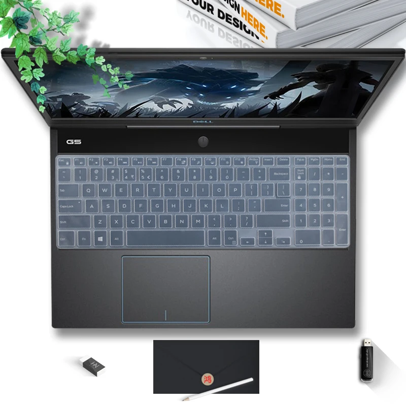 for Dell Inspiron 15 3567 3593 5570 5577 5767 7559 7567 7577 Dell Inspiron 17 5748 5749  laptop Silicone Keyboard Skin Cover