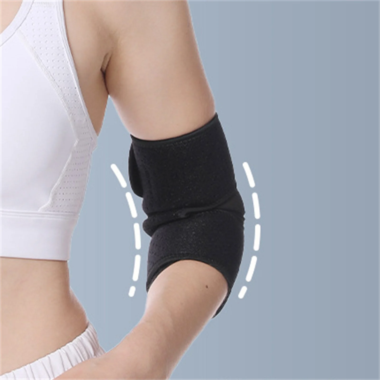 Compression Arm Sleeves Breathable Adjustable Support Muscle Recovery for Basketball Tennis Cycling Fitness Men and Women