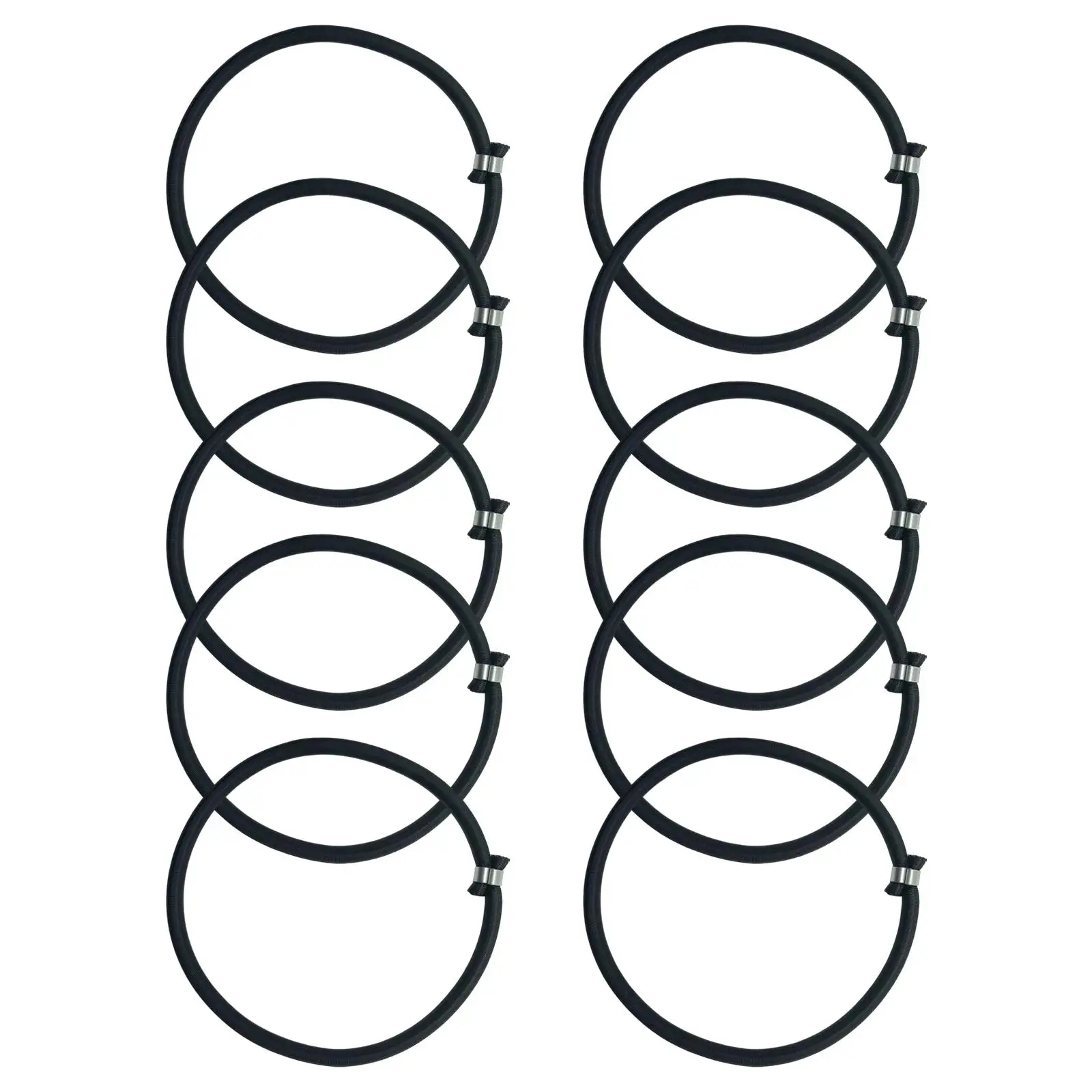 Cuerda Elástica de Alta Resistencia para Trampolín, Cordón de Látex para Sujeción de Lonas, Protector de Colchón Elástico y para Gimnasia