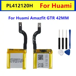 Bilashmart BackShell PL412120H Huami Amazfit GTR 42MM 195mAh PL412120H Battery Replacement Smart Watch Battery