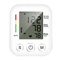 Medical Large screen Blood Pressure Monitor BP Sphygmomanometer Pressure Meter Tonometer for Measuring Arterial Tonometer