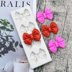 Bow Bowknot Silicone Cake Baking Mold Sugarcraft Chocolate Cupcake Baking Mould Fondant Cake Decorating Tools