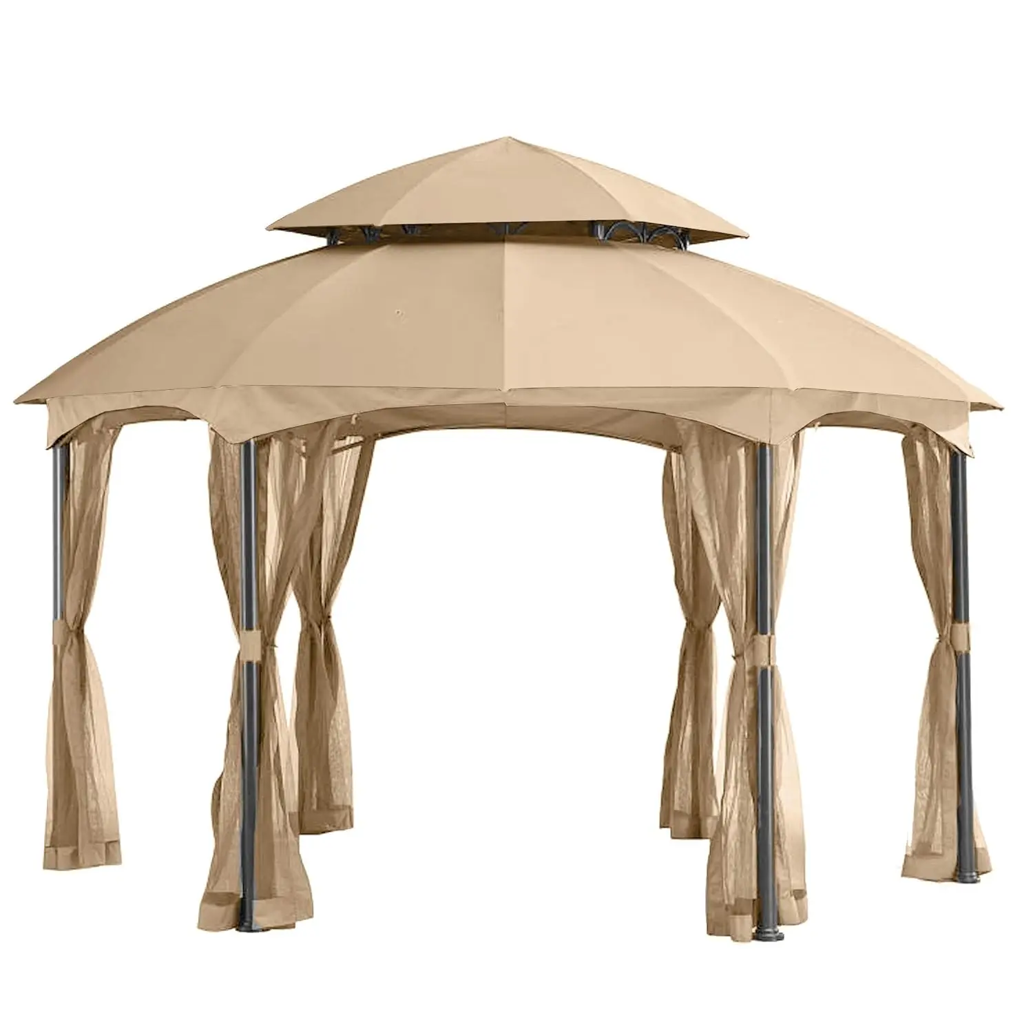 

Replacement Canopy for The Heritage Dome Gazebo - Standard 350 - Beige, Customized