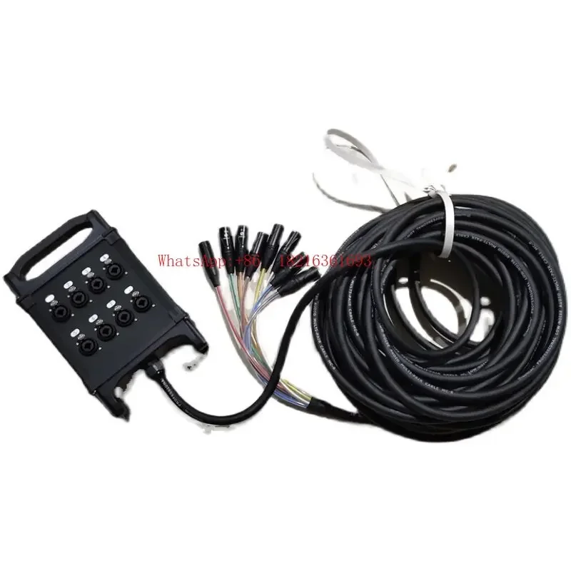 Stage Box, 8-channel Dual-purpose Seat, 8-intersection Signal Line, 6.5 Head Mobile Performance Sound System
