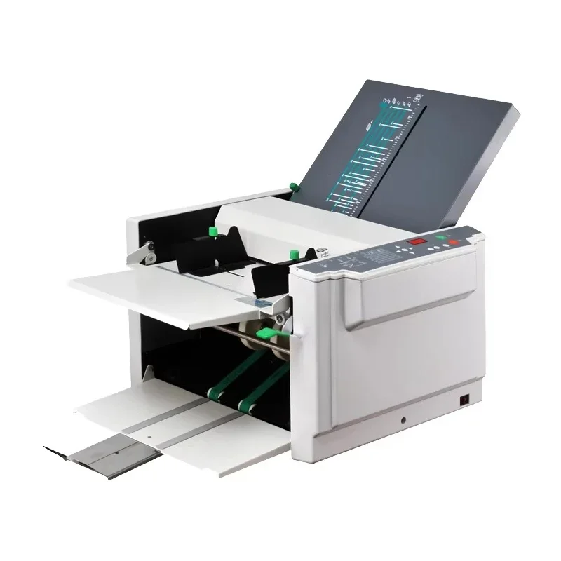 RD297 New Desktop A3 Paper Folding Machine Automatic Letter Leaflet Invoice Envelope Folding Equipment for Office Use