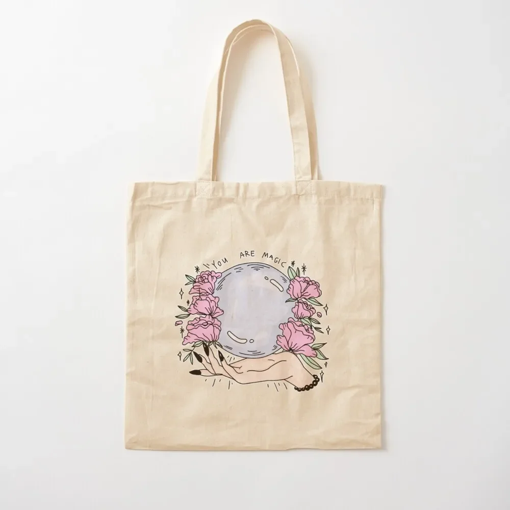 

you are magic -pink- Tote Bag Women's handbag shopper bag women canvas tote bags cloth bags university shopper bag