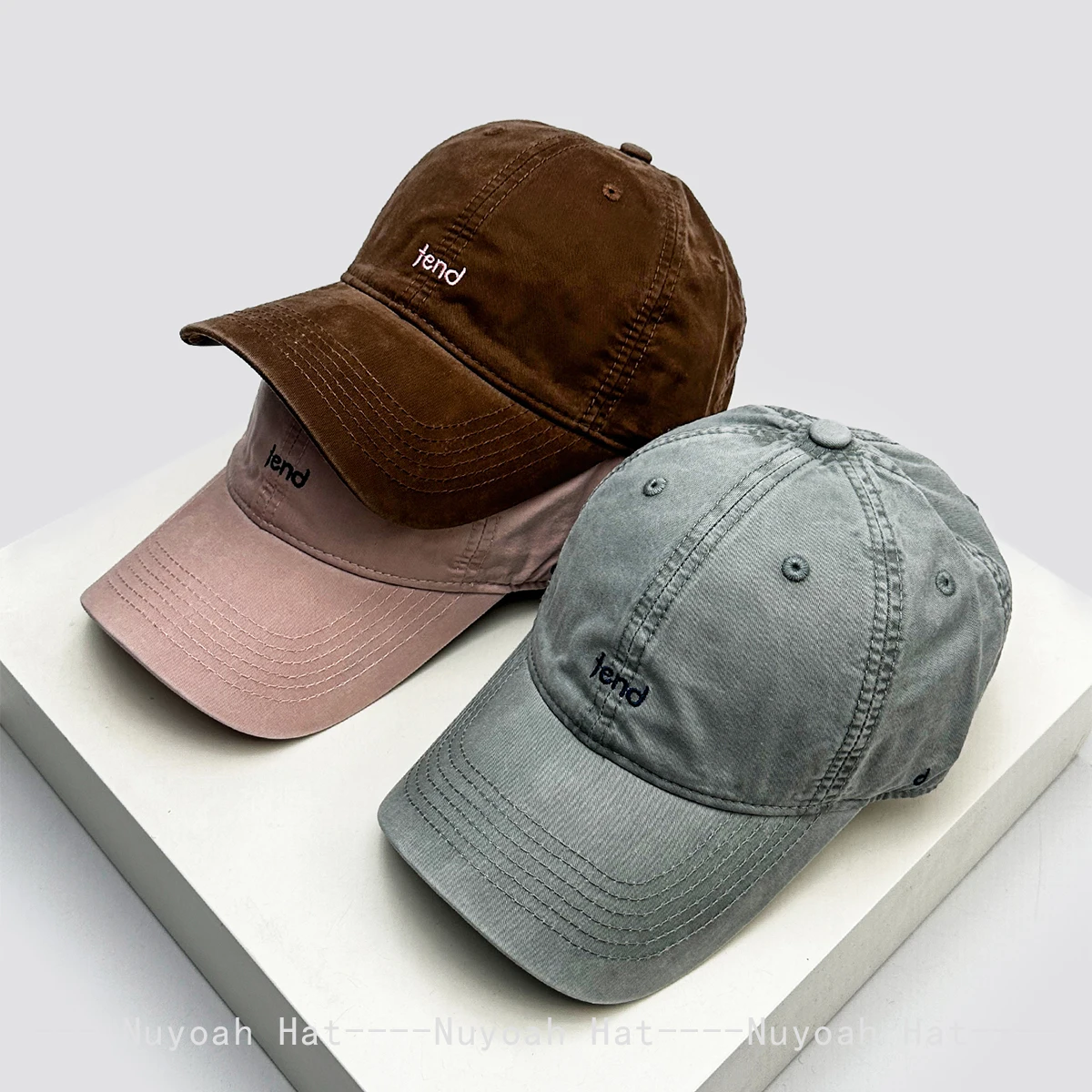 Retro Embroidered Letters Baseball Cap Unisex Sunshade Outdoor Versatile Casual Peaked Cap Travel Fashion Personal Ins Style