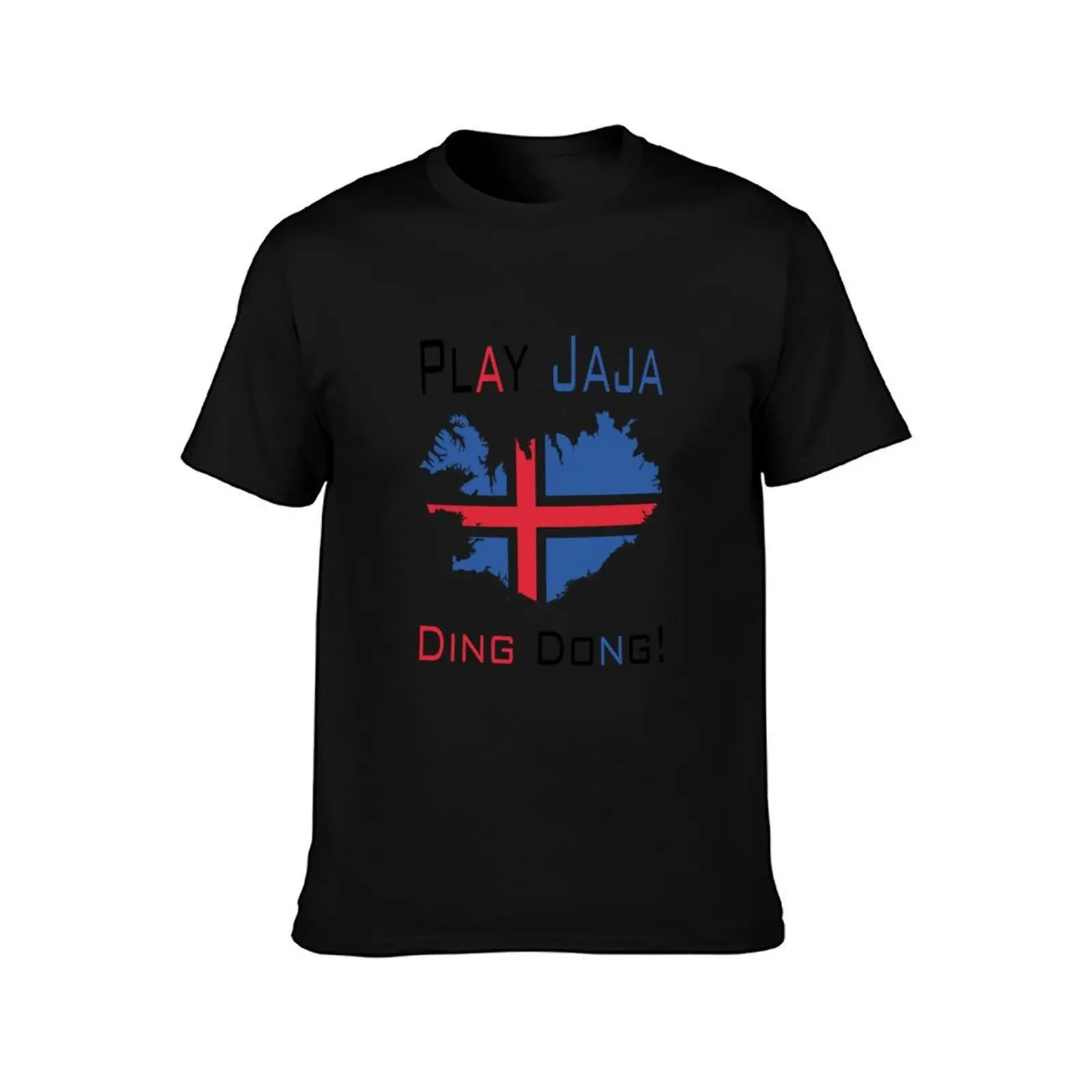 Play Jaja Ding Dong t shirt T-Shirt Everyday Wear Basic Short Sleeve Top T-Shirt