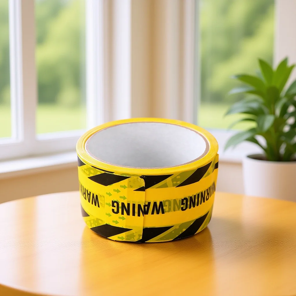 

Industrial Strength Caution Tape Warning Tape for Heavy Traffic Areas Slick Surfaces Floors Walls Pipes Yellow Long Lasting