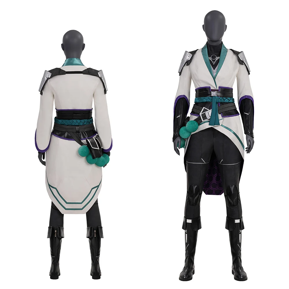 

Premium Valorant Sage Cosplay Costume Full Set for Women Custom Sizes Halloween Christmas Comic Con
