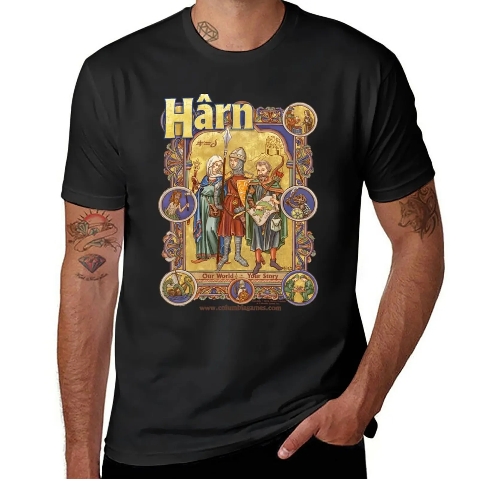 

New Harn Adventurers T-Shirt aesthetic clothes oversized t shirts summer clothes mens graphic t-shirts hip hop