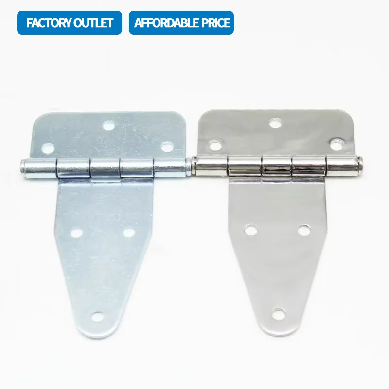 (5-Piece) Heavy Duty Thick Hinge Flat Folding Hinge Industrial Machinery Cabinet Door With High Load-Bearing Capacity