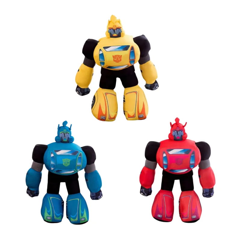 Transformers Plush Doll Autobots Optimus Prime Bumblebee 35cm Pillow Toy Children's Gift Christmas Gift