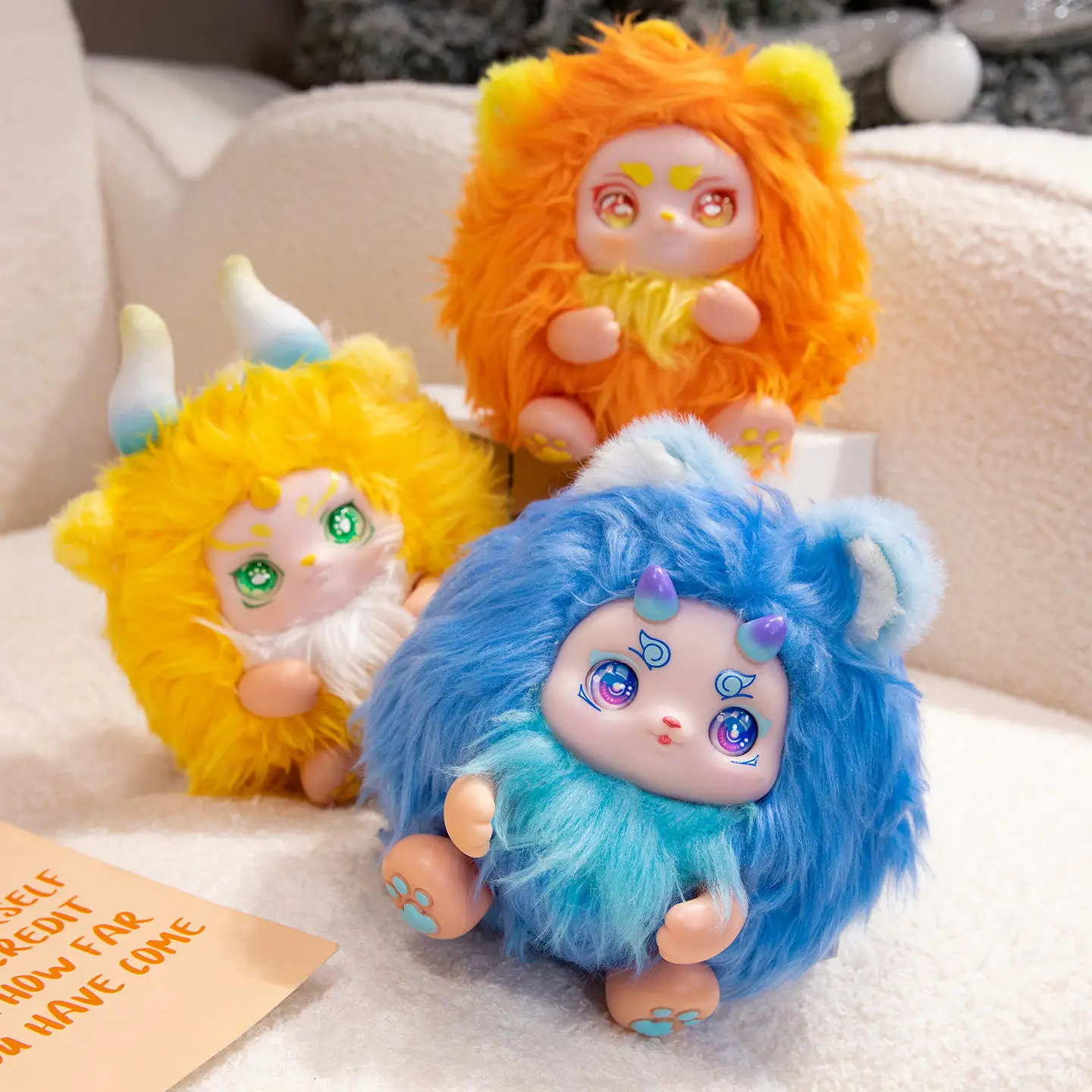 Fantasy Elf Beast Surprise Box: 20 cm superzachte pluche pop, mystieke Shanhai-serie verzamelornament